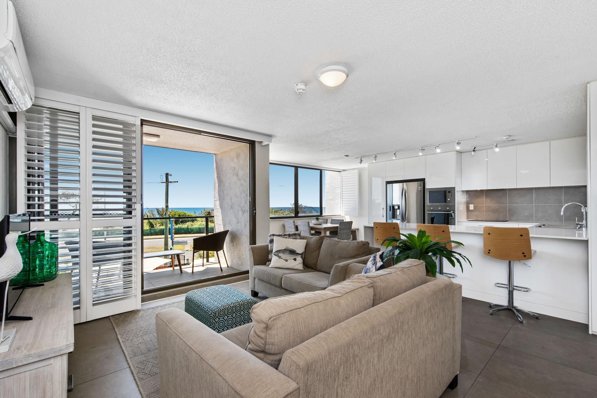 Mylos Holiday Apartments Alexandra Headland Bagian luar foto